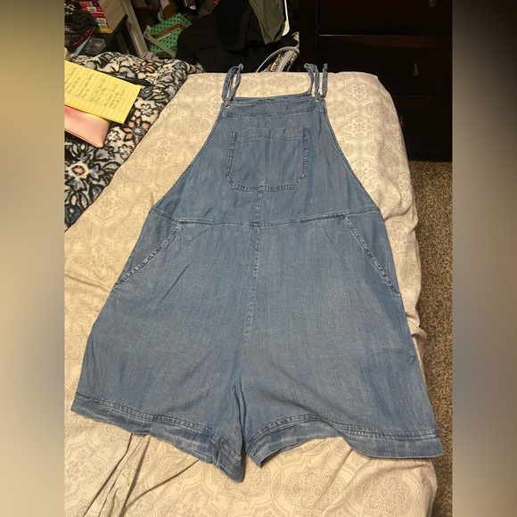 2/$10 | STACCATO | Denim Romper | Size: Medium - Picture 2 of 5
